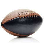Black and Brown Rugby Ball