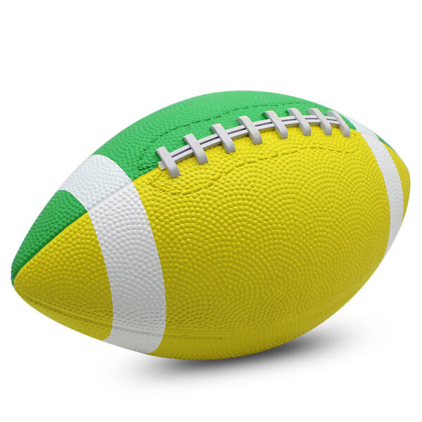 Multicolour rugby ball